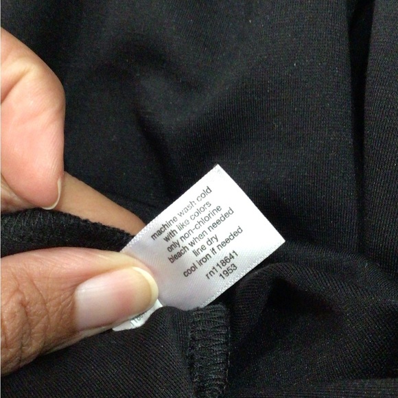 Black Lane Bryant Sleeveless Shift Dress Women’s Size 14 - Picture 5 of 7